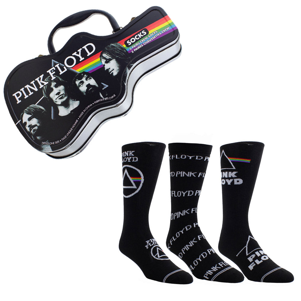 PINK FLOYD - Logos / GUITAR TIN SOCK BOX / 3足セット